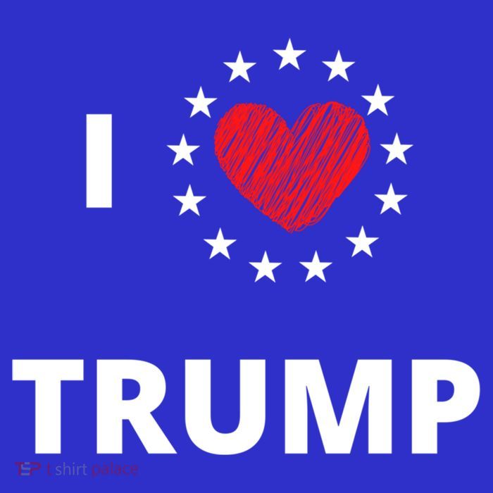I Love Heart Trump Never Give Up Fighting For You Our Nation Gift Tall T-Shirt