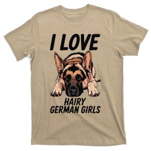 I Love Hairy German (4) T-Shirt