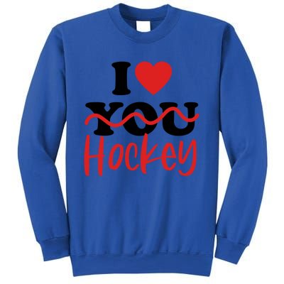 I Love Hockey Cool Gift Sweatshirt