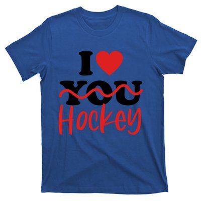 I Love Hockey Cool Gift T-Shirt