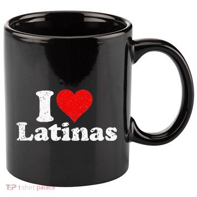 I Love Heart Latinas Girlfriend 11oz C Handle Ceramic Mug