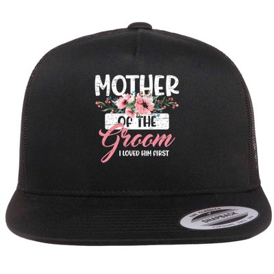 I Loved Him First Mother Of The Groom Flatbill Hat