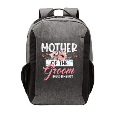 I Loved Him First Mother Of The Groom Vector Backpack