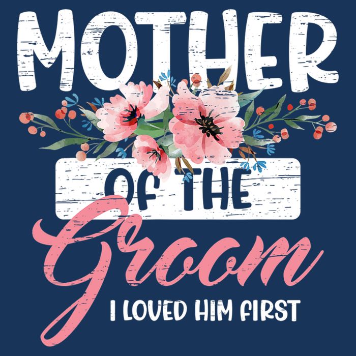 I Loved Him First Mother Of The Groom Infant Baby Jersey Bodysuit
