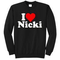 I Love Heart Nicki Sweatshirt