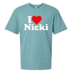 I Love Heart Nicki Sueded Cloud Jersey T-Shirt