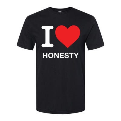 I Love Honesty Softstyle CVC T-Shirt