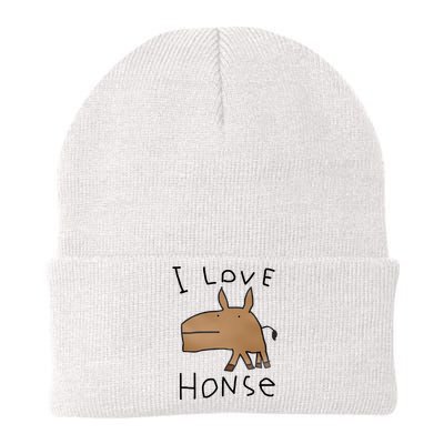 I Love Honse Knit Cap Winter Beanie