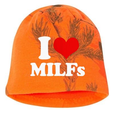 I Love Heart MILFs And Mature Sexy Kati - Camo Knit Beanie