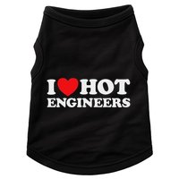 I Love Hot Engineers Funny Math Science Construct Invent Job Doggie Tank