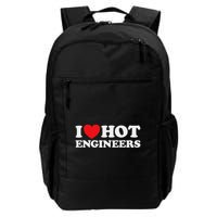 I Love Hot Engineers Funny Math Science Construct Invent Job Backpack