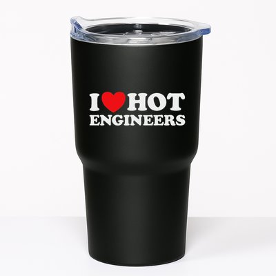I Love Hot Engineers Funny Math Science Construct Invent Job Tumbler