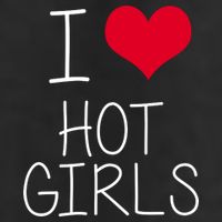 I Love Hot Girls Cool Comfort Performance Bucket Hat