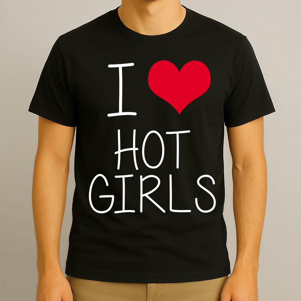 I Love Hot Girls T-Shirt