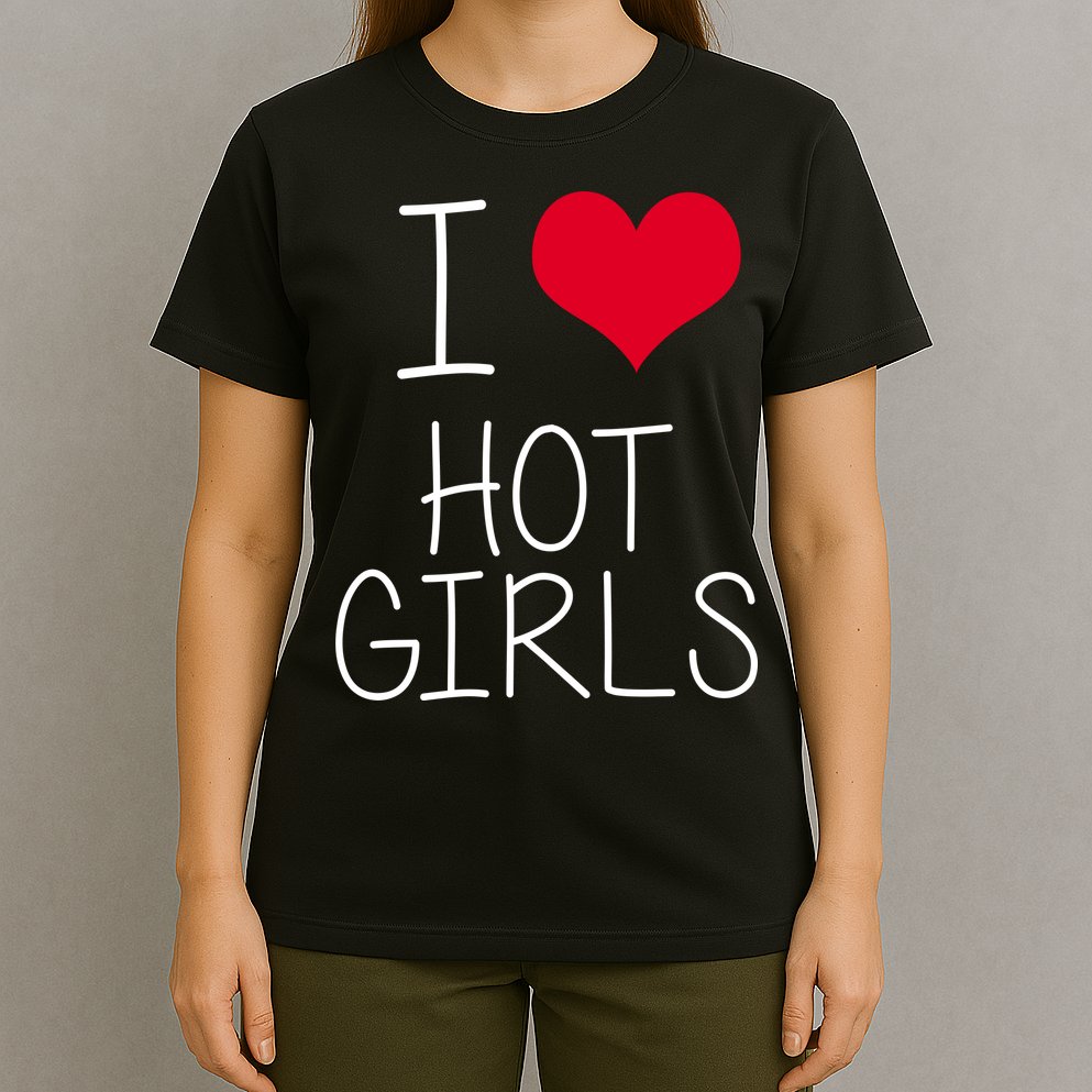 I Love Hot Girls T-Shirt
