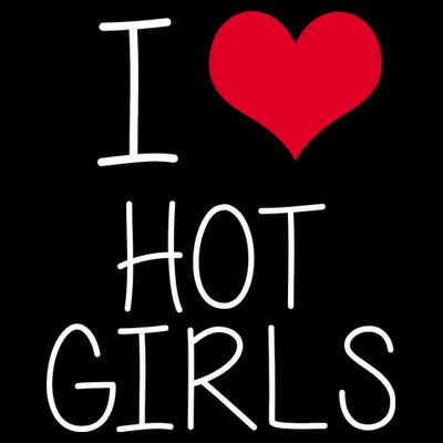 I Love Hot Girls T-Shirt