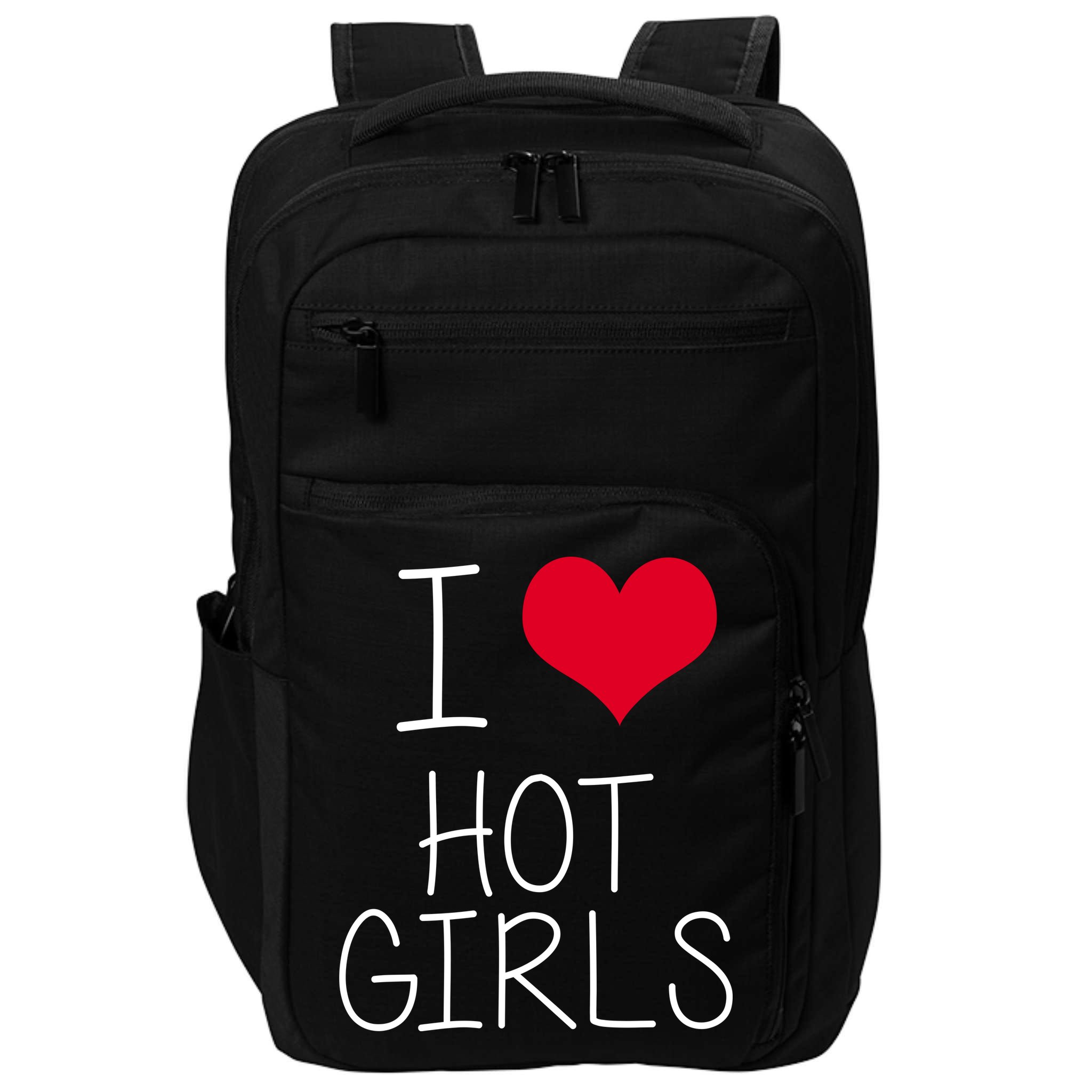 I Love Hot Girls Impact Tech Backpack