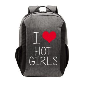 I Love Hot Girls Vector Backpack