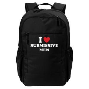 I Love Heart Submissive Daily Commute Backpack