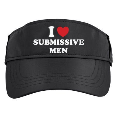 I Love Heart Submissive Adult Drive Performance Visor