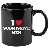 I Love Heart Submissive 11oz C Handle Ceramic Mug