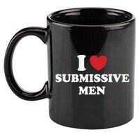 I Love Heart Submissive 11oz C Handle Ceramic Mug