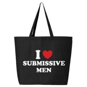 I Love Heart Submissive 25L Jumbo Tote