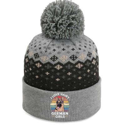 I Love Hairy German (7) The Baniff Cuffed Pom Beanie