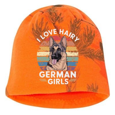 I Love Hairy German (7) Kati - Camo Knit Beanie