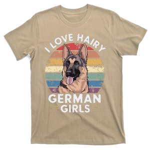 I Love Hairy German (7) T-Shirt