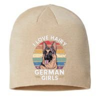 I Love Hairy German (7) Sustainable Beanie