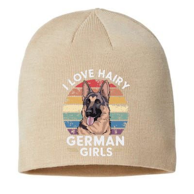 I Love Hairy German (7) Sustainable Beanie