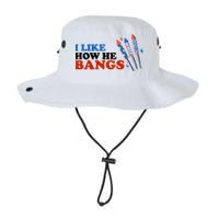 I Like How He Bangs Firework Celebration Funny 4th Of July Bucket Hat