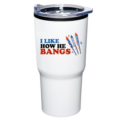 I Like How He Bangs Firework Celebration Funny 4th Of July Tumbler