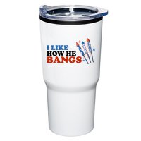 I Like How He Bangs Firework Celebration Funny 4th Of July Tumbler