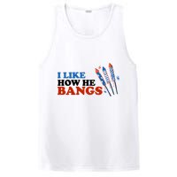 I Like How He Bangs Firework Celebration Funny 4th Of July PosiCharge Competitor Tank
