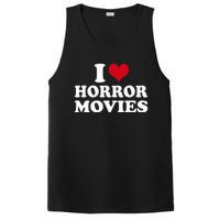 I Love Horror Movies funny sayings PosiCharge Competitor Tank