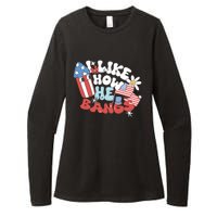 I Like How He Bangs I Like How She Explodes Couple 4th July Womens CVC Long Sleeve Shirt