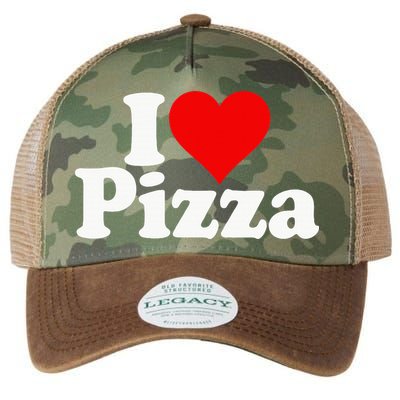 I Love Heart Pizza Za Legacy Tie Dye Trucker Hat