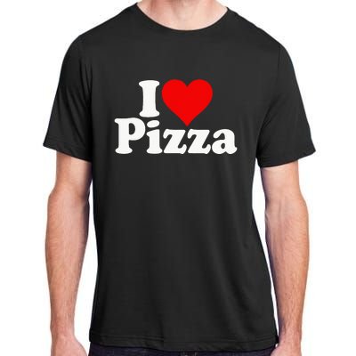 I Love Heart Pizza Za Adult ChromaSoft Performance T-Shirt