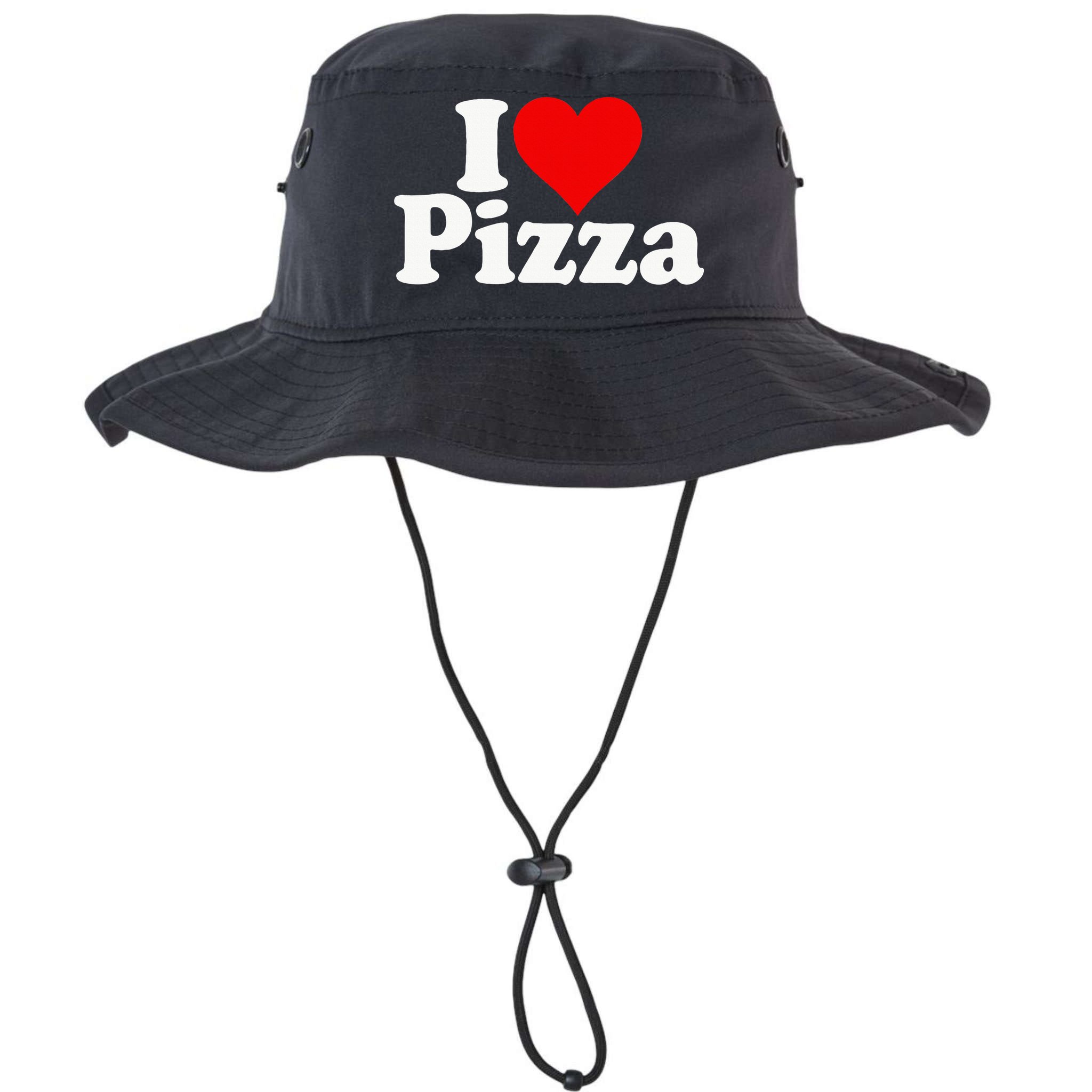 I Love Heart Pizza Za Bucket Hat