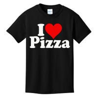 I Love Heart Pizza Za Kids T-Shirt