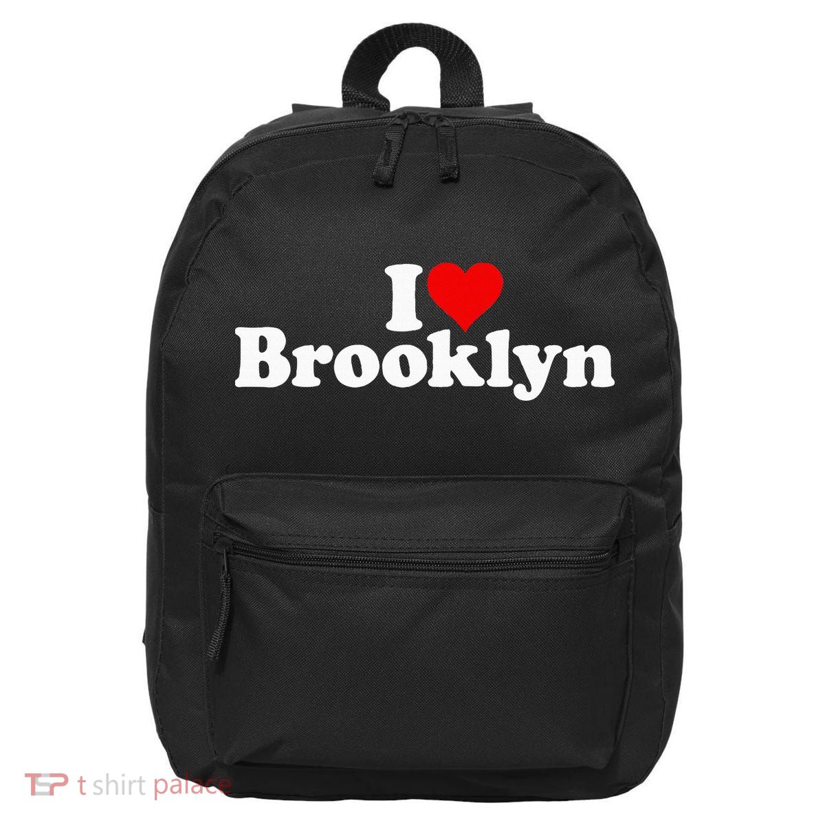 I Love Heart Brooklyn 16 in Basic Backpack