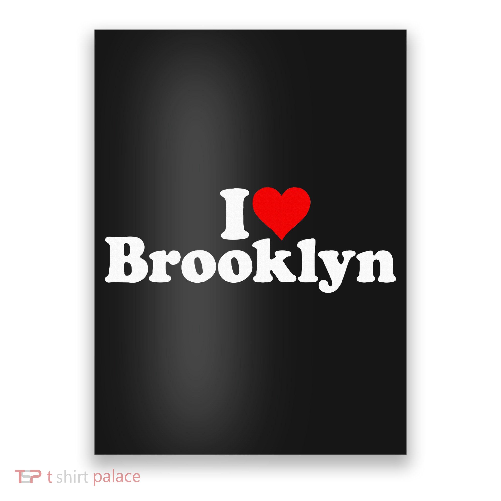 I Love Heart Brooklyn Poster