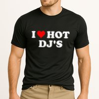I Love Hot Djs Cooling Performance Crew T-Shirt