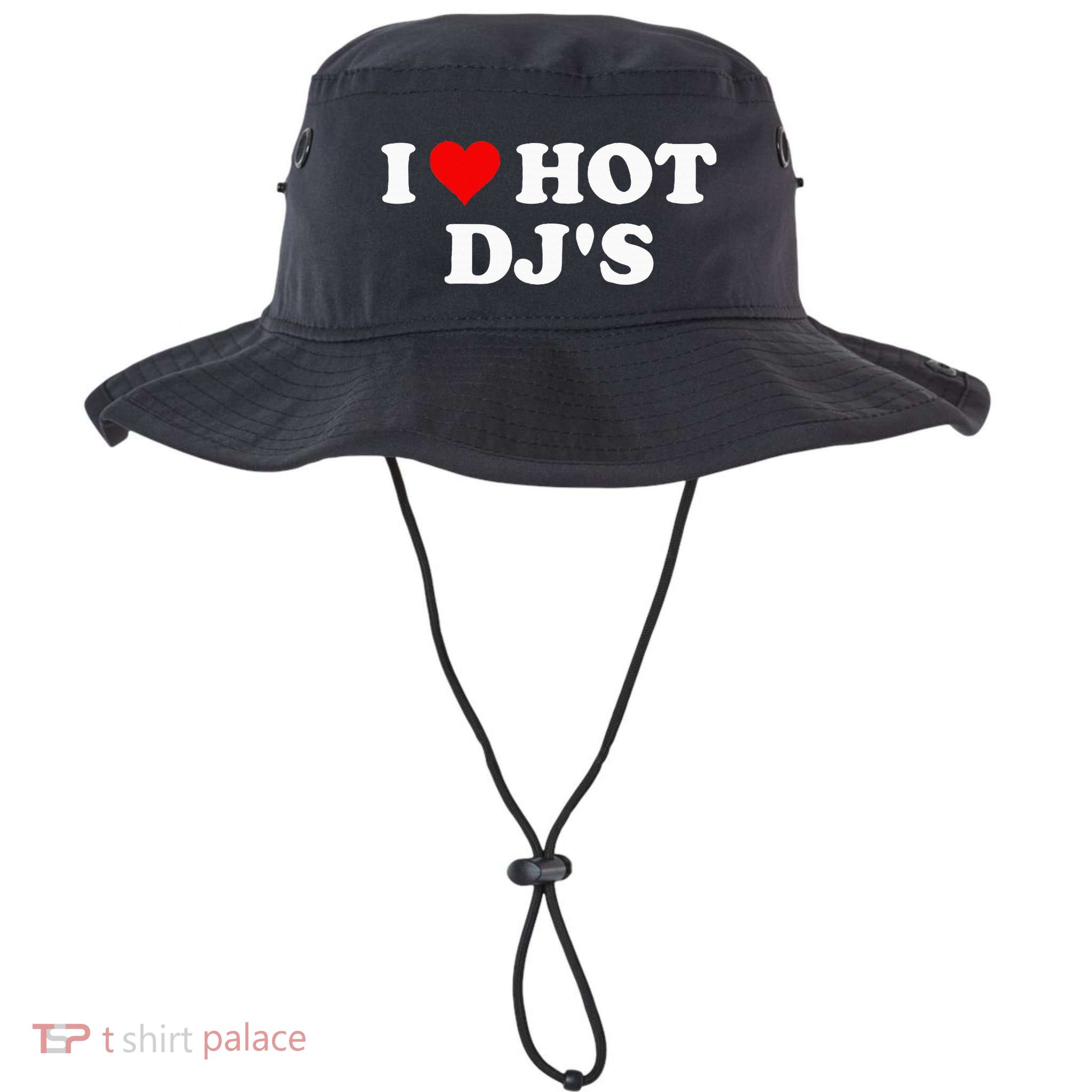 I Love Hot Djs Bucket Hat