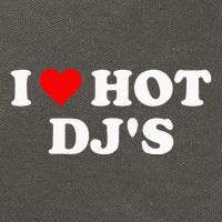 I Love Hot Djs Cotton Canvas Backpack