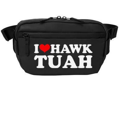 I Love Hawk Tuah Funny Quote Design Crossbody Pack