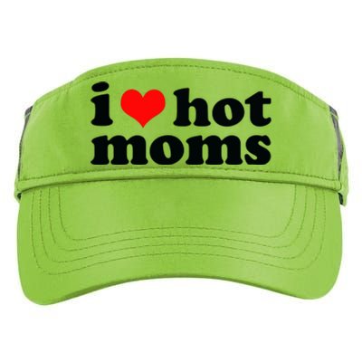 I Love Hot Moms Adult Drive Performance Visor