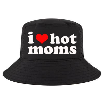 I Love Hot Moms Cool Comfort Performance Bucket Hat